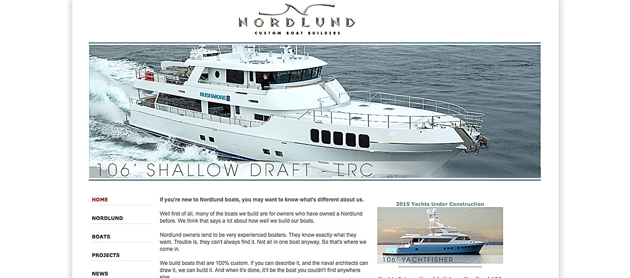 Web – Nordlund Boat Company