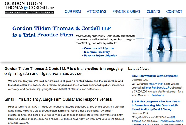 Web – Gordon Tilden Thomas Cordell